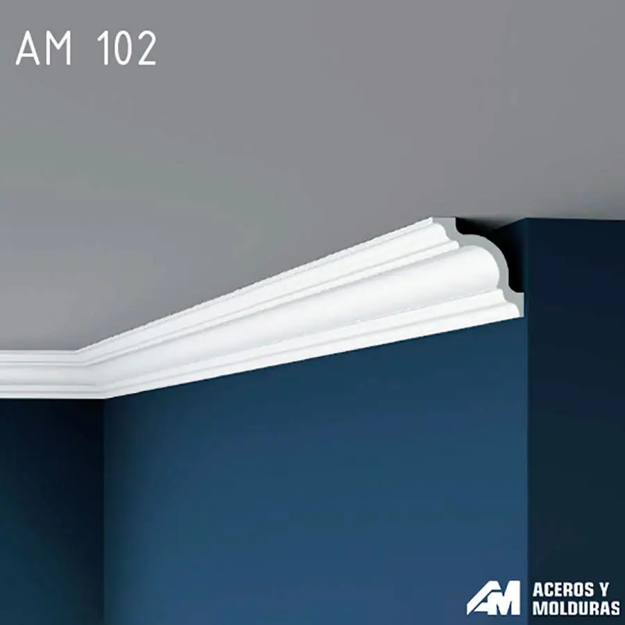 AYM DECORA CORNISAS INTERIOR - LIMA PERÚ - RESISTENTE - DECORACIÓN - FÁCIL INSTALACIÓN - POLIESTIRENO - MATERIAL LIGERO - PARED Y TECHO