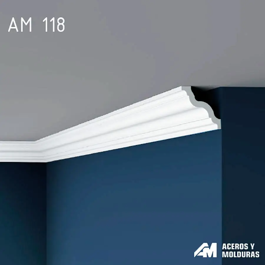 AYM DECORA CORNISAS INTERIOR - LIMA PERÚ - RESISTENTE - DECORACIÓN - FÁCIL INSTALACIÓN - POLIESTIRENO - MATERIAL LIGERO - PARED Y TECHO